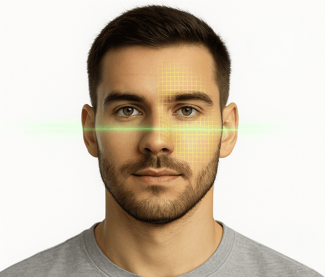 AI Processes the image